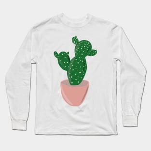 Angel Wing Cactus Long Sleeve T-Shirt